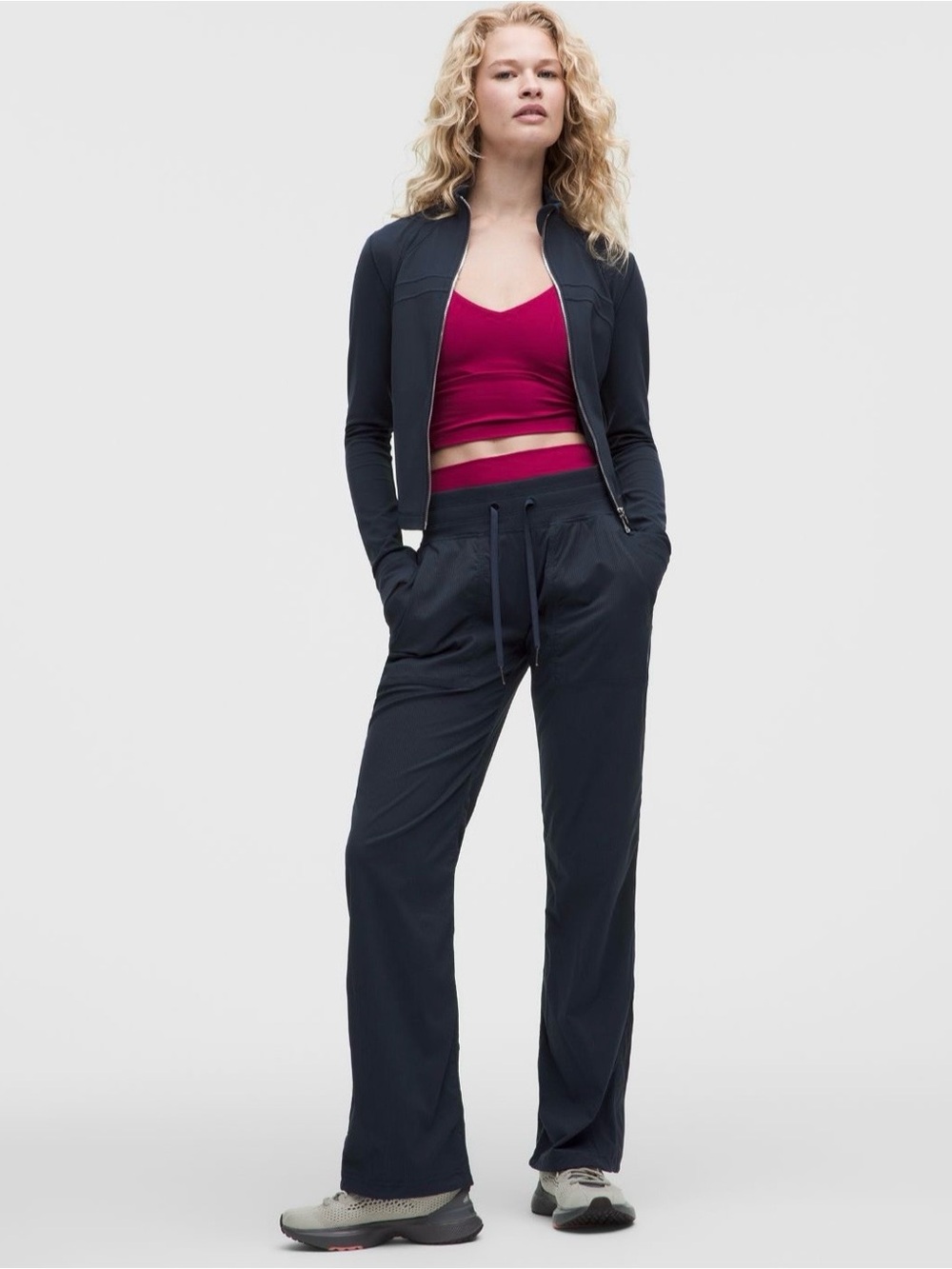 lululemon Dance Studio Mid-Rise Pant - Midnight - 8